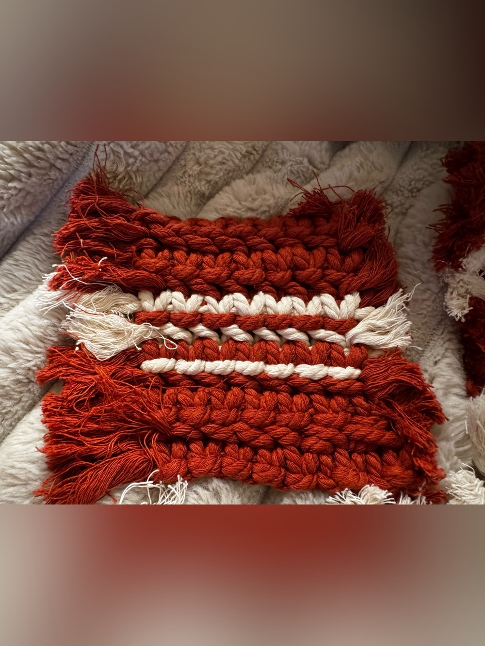 Macrame Coasters - Picture 4 of 4